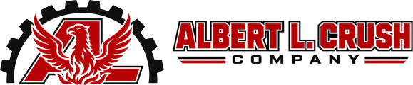 Albert L. Crush Co. logo — red phoenix from the Crush family crest